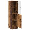 vidaXL Haut Armoire Bois Ancien 35 x 37 x 142 cm Bois d'ing&eacute;nierie