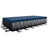 INTEX Couverture de piscine 732 x 366 cm Rectangulaire PVC, PET