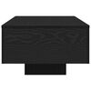 vidaXL Table basse Chêne noir 100 x 49,5 x 31 cm Bois d'ingénierie