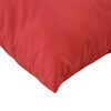vidaXL Coussins de palette lot de 2 rouge tissu oxford