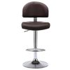 vidaXL Tabourets de bar lot de 2 marron similicuir