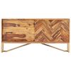vidaXL Buffet 118x30x60 cm Bois massif de Sesham