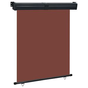 vidaXL Auvent lat&eacute;ral de balcon 145x250 cm Marron