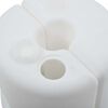 vidaXL Poids de tonnelle 4 pcs PE Blanc