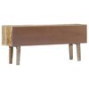 vidaXL Buffet 140x30x60 cm Bois de manguier massif