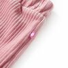 Pantalons pour enfants velours c&ocirc;tel&eacute; rose clair 140