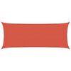 vidaXL Voile d'ombrage 160 g/m&sup2; Terre cuite 2x5 m PEHD