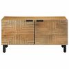 vidaXL Table basse marron 80x50x40 cm bois de manguier massif