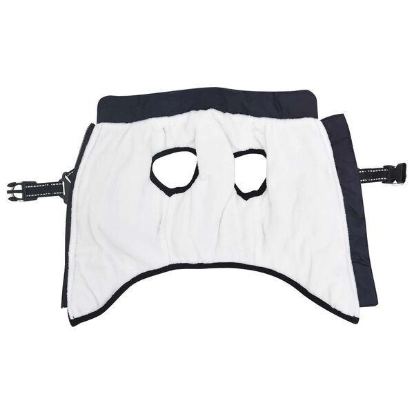 vidaXL Manteau pour chien Bleu marine L36 Fleece et Polyester