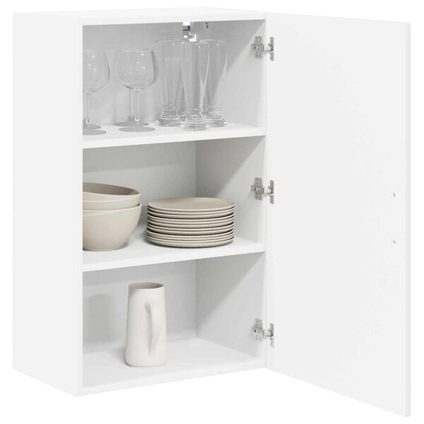 vidaXL Armoire de cuisine Blanc brillant 50 x 31 x 80 cm