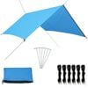 vidaXL B&acirc;che d'ext&eacute;rieur 3x2,85 m Bleu