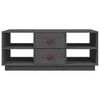 vidaXL Table basse Gris 100x50x41 cm Bois massif de pin