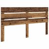 vidaXL Cadre de lit Bois ancien 160 x 200 cm Bois de pin massif
