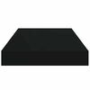 vidaXL &Eacute;tag&egrave;re murale flottante noir 40x23x3,8 cm MDF