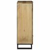 vidaXL Buffet Marron 60 x 33 x 100 cm bois de manguier massif