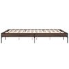 vidaXL Cadre de lit sans matelas chêne marron 150x200 cm
