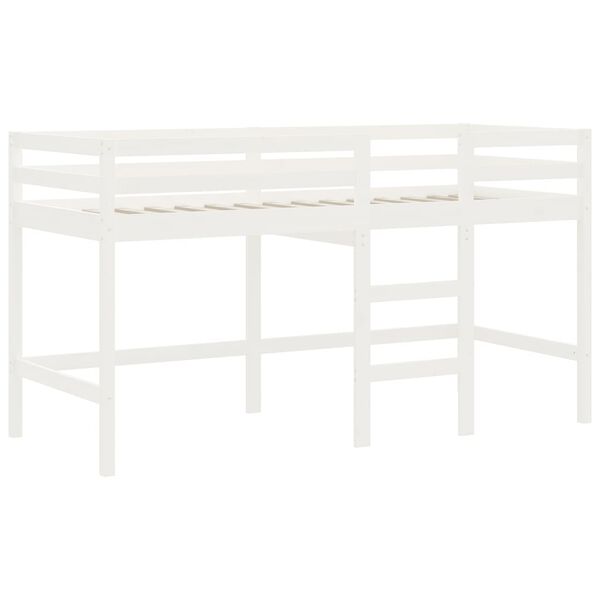 vidaXL Lit mezzanine d'enfants sans matelas avec &eacute;chelle 90x190 cm