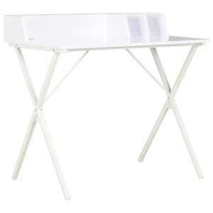 vidaXL Bureau Blanc 80x50x84 cm