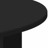 vidaXL Table d'appoint Noir 29,6 x 29,6 x 60 cm Bois d'ing&eacute;nierie