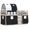 vidaXL Lit superpos&eacute; sans matelas 90x190 cm bois de pin massif