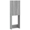 vidaXL Armoire de toilette ARNHEM Sonoma gris 66 x 25,5 x 190 cm