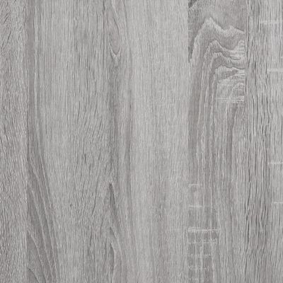 vidaXL Table basse sonoma gris 100x49,5x31 cm bois d'ingénierie