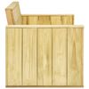 vidaXL Salon de jardin 3 pcs Bois de pin impr&eacute;gn&eacute;