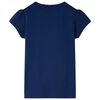 T-shirt pour enfants bleu marine 116