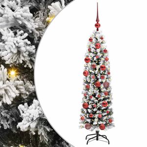 vidaXL Sapin de No&euml;l artificiel Vert 150 cm PVC et acier et plastique