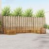 vidaXL Ensembles de canap&eacute;s 8 pcs Naturel Bois d'Acacia Massif