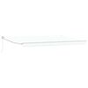 vidaXL Auvent r&eacute;tractable Blanc 500 x 300 x 165 cm