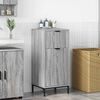vidaXL Cabinet de salle de bain Gris Sonoma 39,5 x 36 x 88 cm