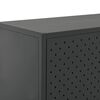 vidaXL Buffet haut Anthracite 80x35x100 cm Acier