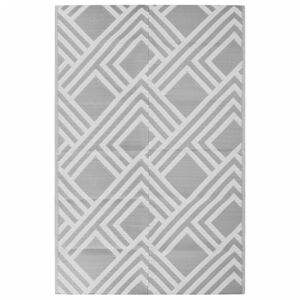 vidaXL Tapis d'ext&eacute;rieur ARAKIL Gris 190x290 cm PP