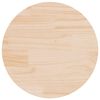 vidaXL Dessus de table rond &Oslash;50x3 cm bois de pin massif