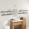 vidaXL &Eacute;tag&egrave;re flottante 4 pcs Anthracite 100 x 9 x 2,5 cm Acier