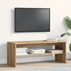 vidaXL Meuble TV chêne artisanal 100x40x40 cm bois d'ingénierie