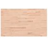 vidaXL Comptoir de salle de bain 100x60x4 cm bois massif de h&ecirc;tre