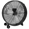vidaXL Ventilateur &agrave; tambour industriel 77 cm 187,7 W Noir
