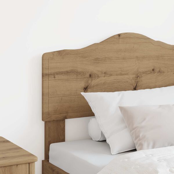 vidaXL T&ecirc;te de lit Ch&ecirc;ne artisanal 90 cm Bois d'ing&eacute;nierie