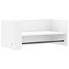 vidaXL &Eacute;tag&egrave;re murale blanc 70,5x35x30,5 cm bois d'ing&eacute;nierie