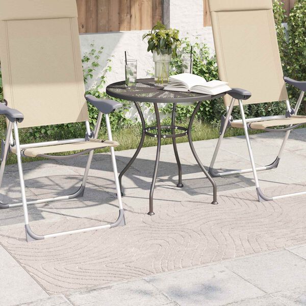 vidaXL Tapis de surface PALMERAS Beige 200 x 80 cm Polyester