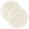 vidaXL Coussin avec oreiller HEERLEN 2 pi&egrave;ces Blanc Fleece PV