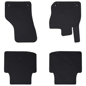 vidaXL Tapis de voiture 4 pc Compatible avec VW PASSAT B9 TDI 2024-