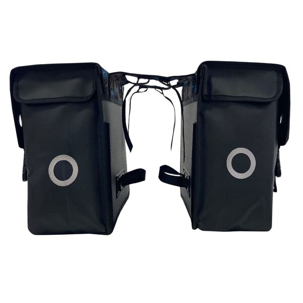 Willex Sacoches de v&eacute;lo 30 L Ice Tarpaulin bleu et noir