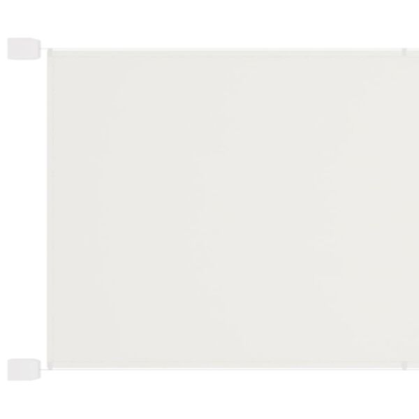 vidaXL Auvent vertical Blanc 180x800 cm Tissu oxford