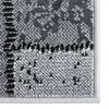 vidaXL Tapis BCF Gris avec motif de blocs 60x200 cm