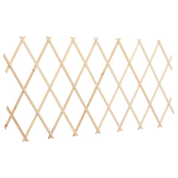 vidaXL Cl&ocirc;ture &agrave; treillis 5 pcs Bois de sapin 180x60 cm