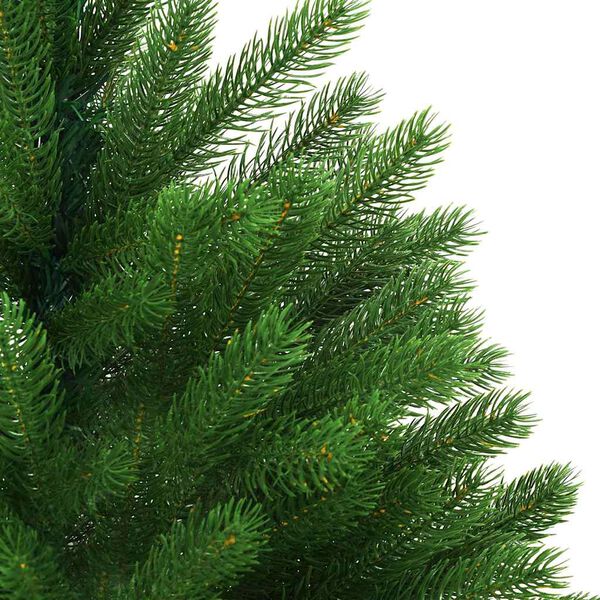vidaXL Arbre de No&euml;l artificiel pr&eacute;-&eacute;clair&eacute; et boules 240 cm vert