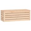 vidaXL Bo&icirc;te de rangement 89x36,5x33 cm Bois massif de pin